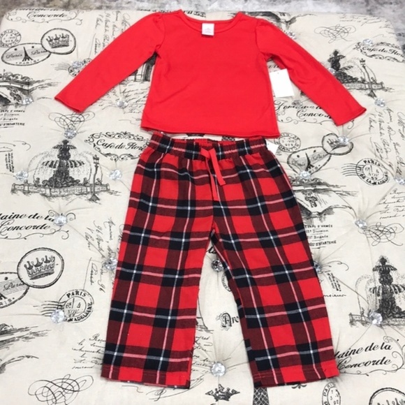 RACHEL PARCELL Flannel Mix Pajama Set - Picture 5 of 7
